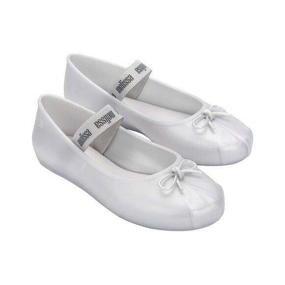 Melissa Shoes Shoes - Melissa Shoes Sophie Ballerina Flat, White